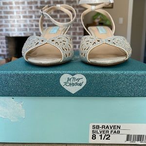 Betsy Johnson open-toed, ankle strap, sandal